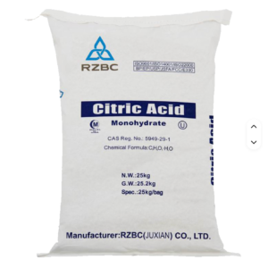 Low Price Food Grade Acidity Regulators Powder Citric Acid Monohydrate