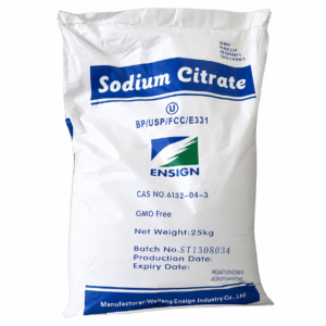 Factory Supply 99% Sodium Citrate Food Grade CAS 68-04-2