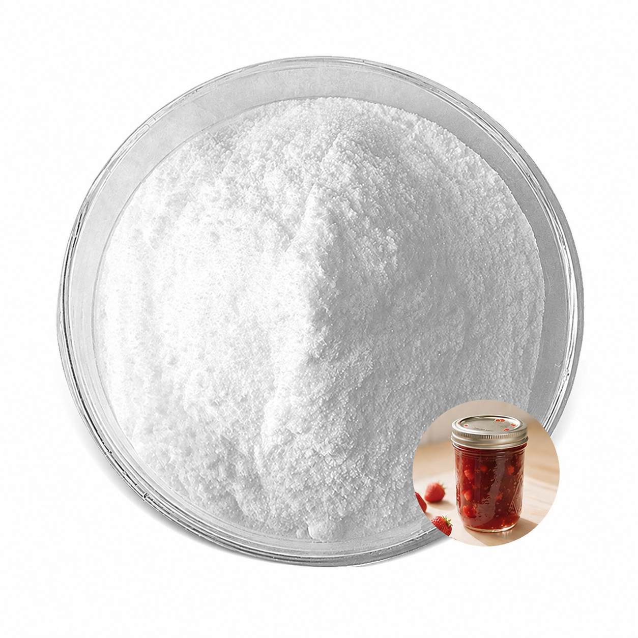 Food Additive 99% Acesulfame Potassium Sweetener Acesulfame-K CAS 55589-62-3 - 图片 2