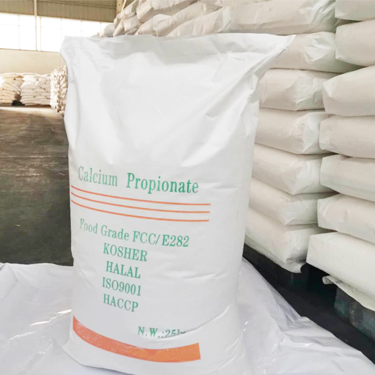 Bulk E282 Calcium Propionate C3h5o2na 25kg Bags Food Additives Granular Granule Powder Preservative Manufacturer CAS 4075-81-4 - 图片 3