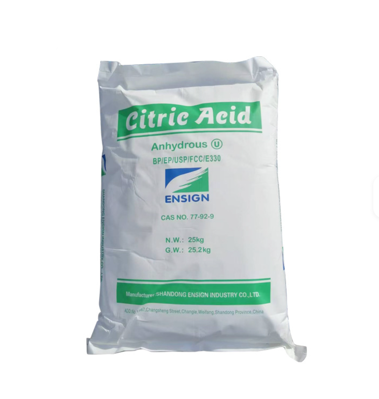 Citric Acid Anhydrous Food Grade E330 | CAS 77-92-9 - Image 2