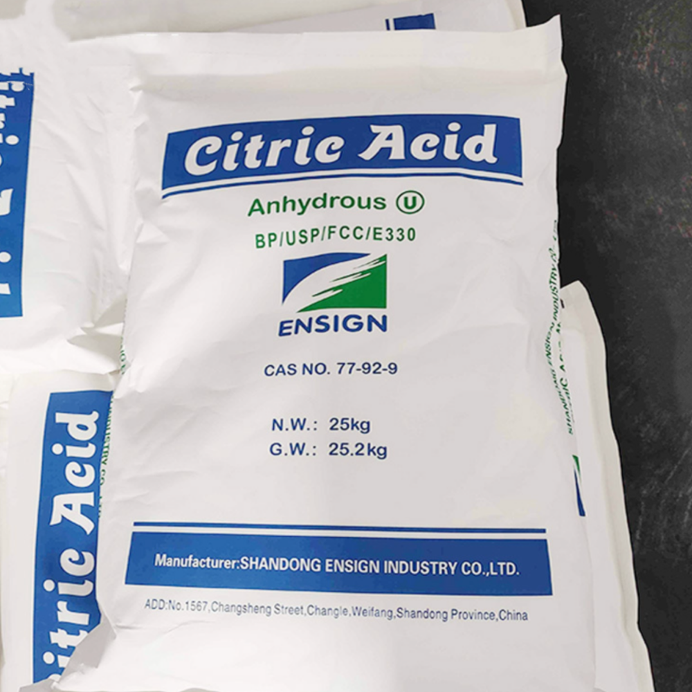TTCA/Ensign Wholesale citric acid monohydrate and anhydrous 30-100 mesh powder - 图片 4