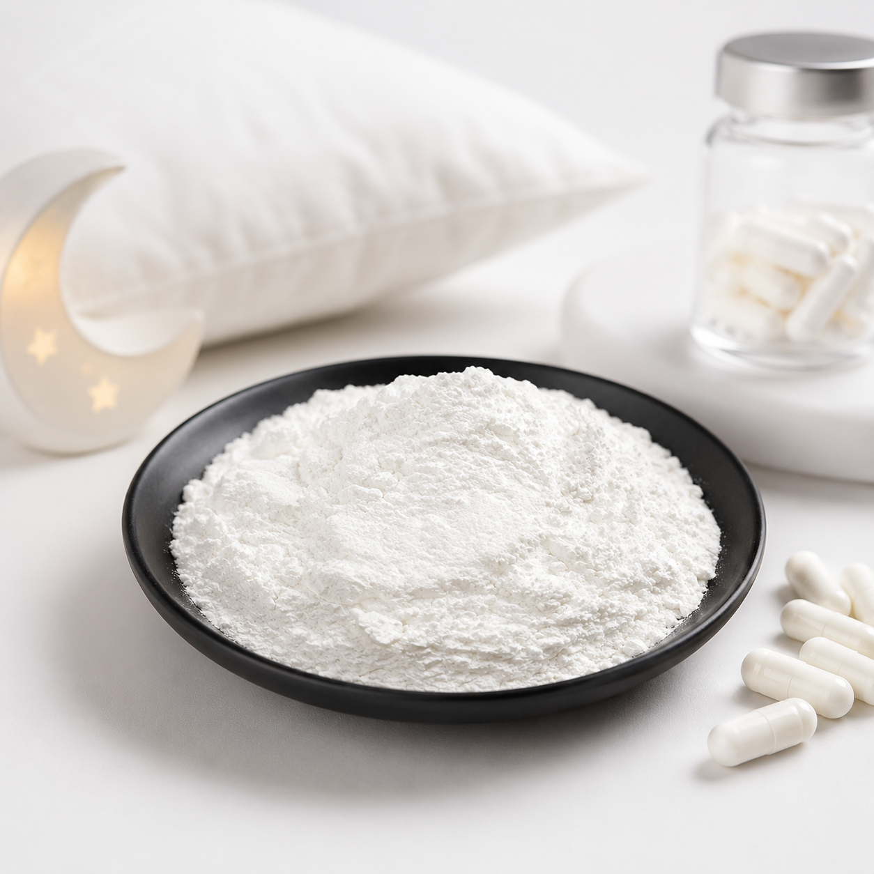Top Quality Food Grade Melatonin Powder 99% High Purity Pure Melatonin CAS 73-31-4 Raw Material Powder for Sleep Supplement